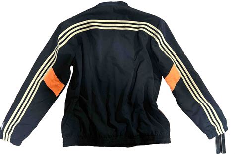 funktionsjacke engineered track in schwarz adidas